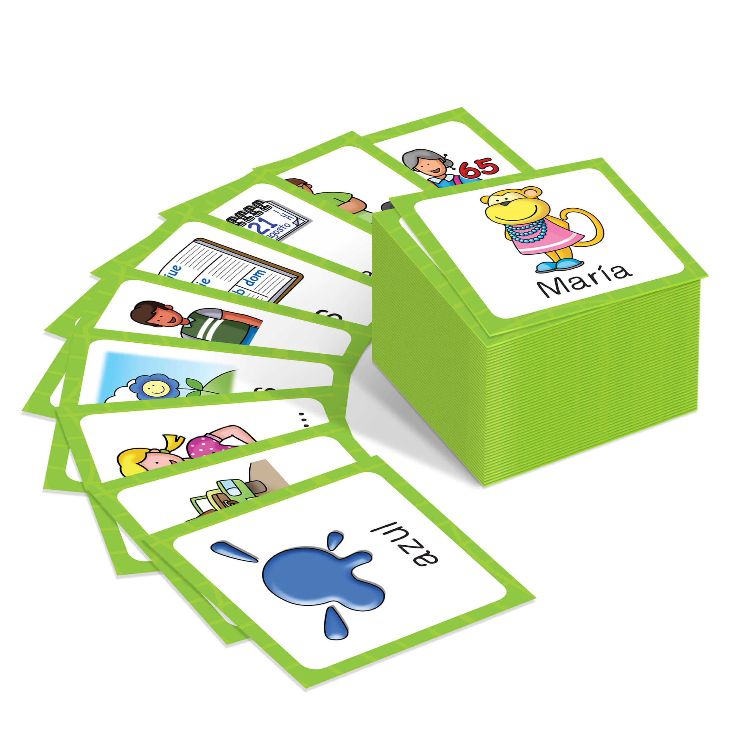 flash cards for teaching elementary school spanish