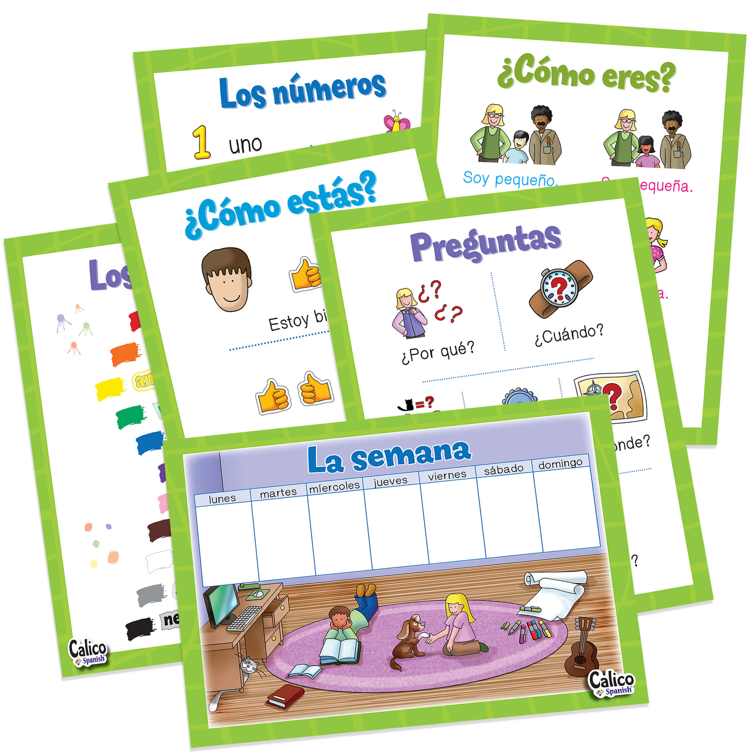 posters for teaching elementary school spanish