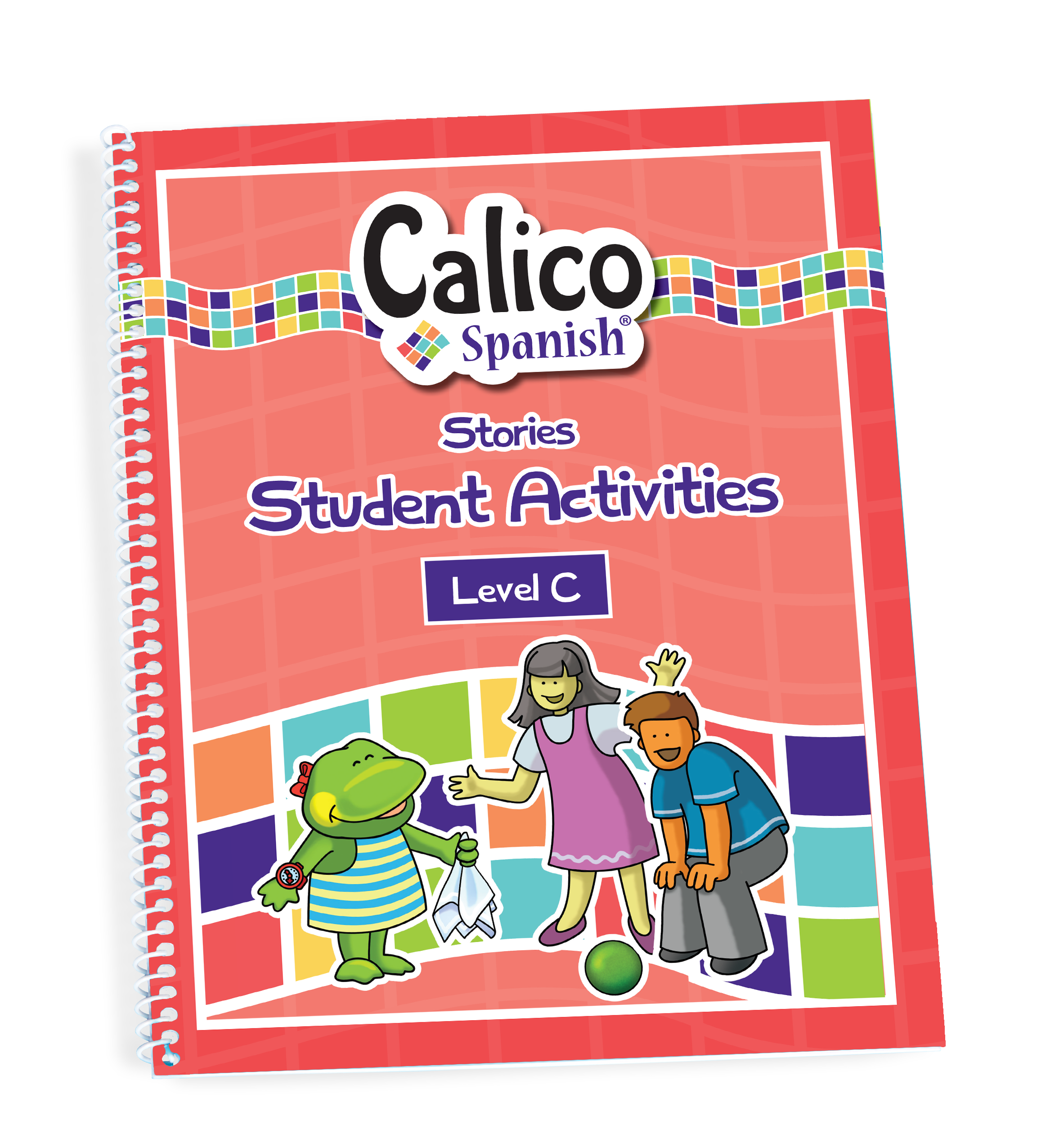 stories Level C student activities book for elementary school spanish classes