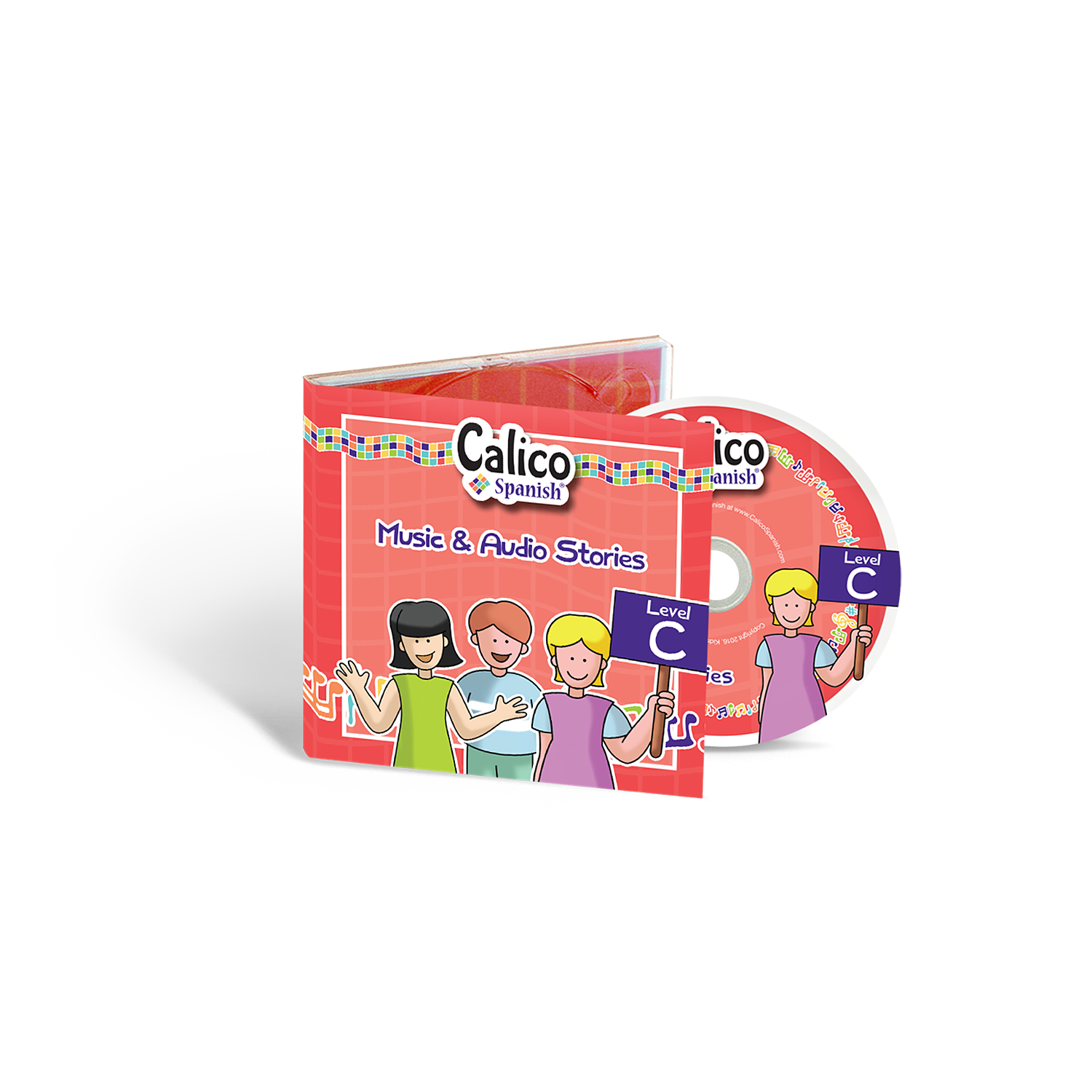 audio stories with music Level C for elementary school spanish classes