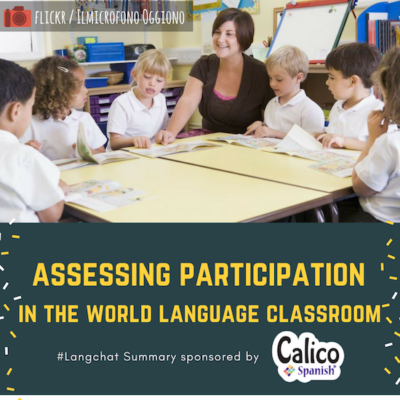 assessing participation in the world language classroom