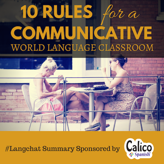 Communicative World Language Classroom