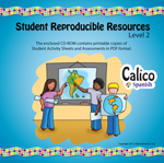 teaching resources cd-rom for level 2 elementary school spanish curriculum