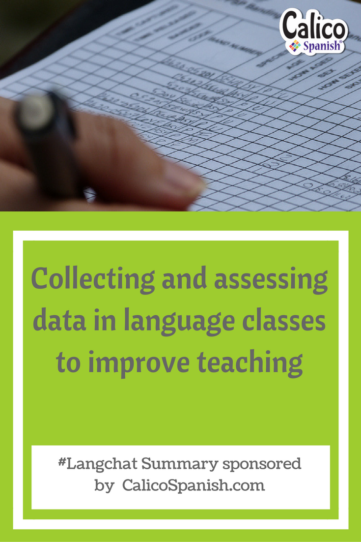 Collecting and assessing data in language classes to improve teaching