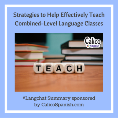 Strategies to help effectively teacher combined-level language classes