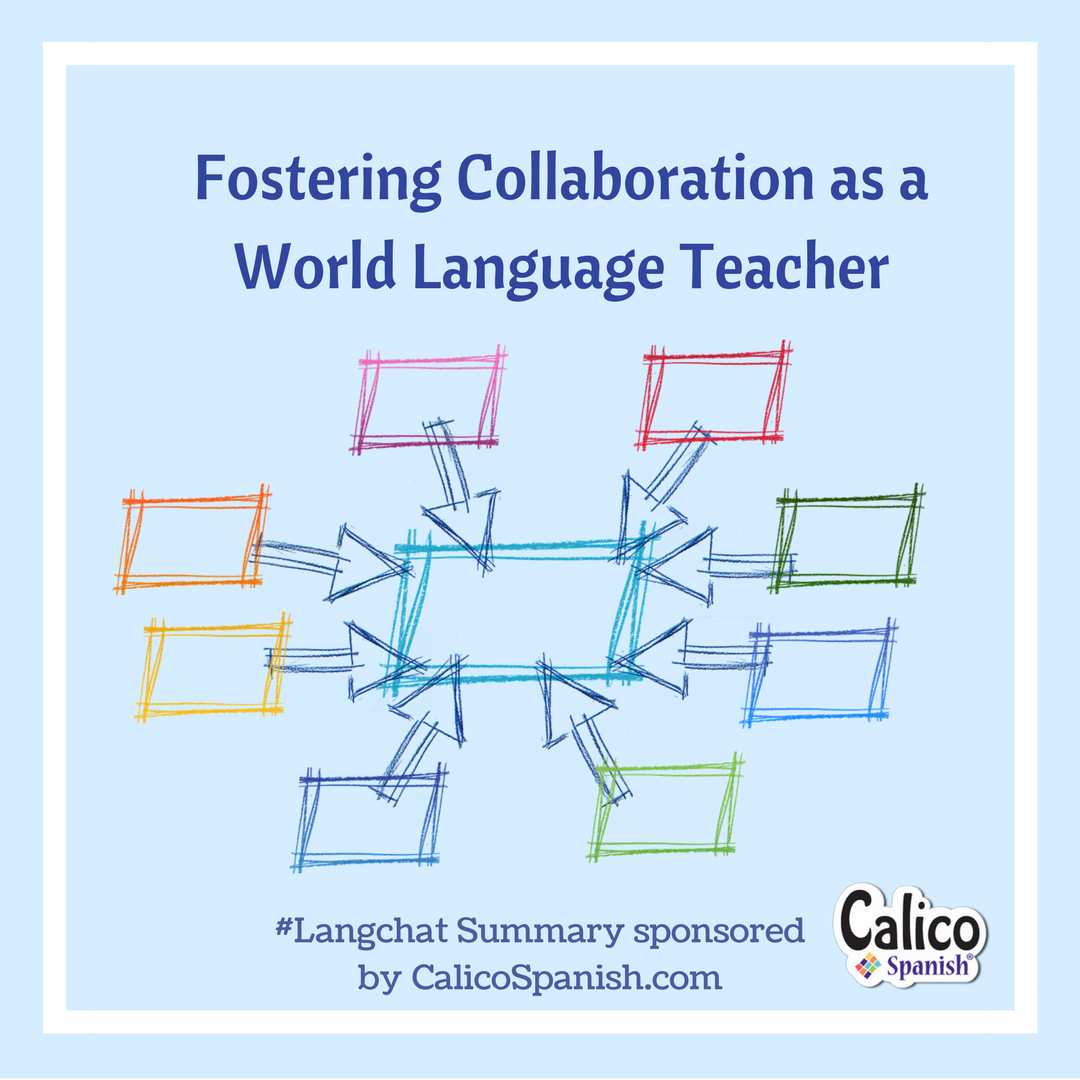Fostering collaboration as a world language teacher