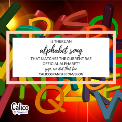 Alphabet song updated by Calico Spanish