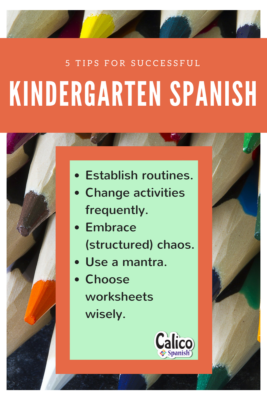 5 tips for Successful kindergarten Spanish