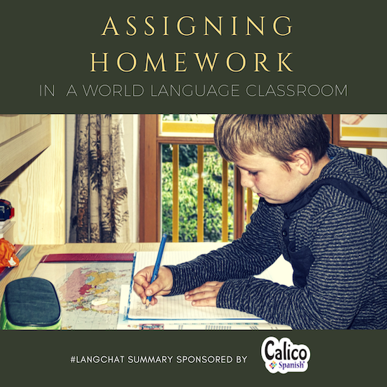 Assigning Homework in a World Language Classroom