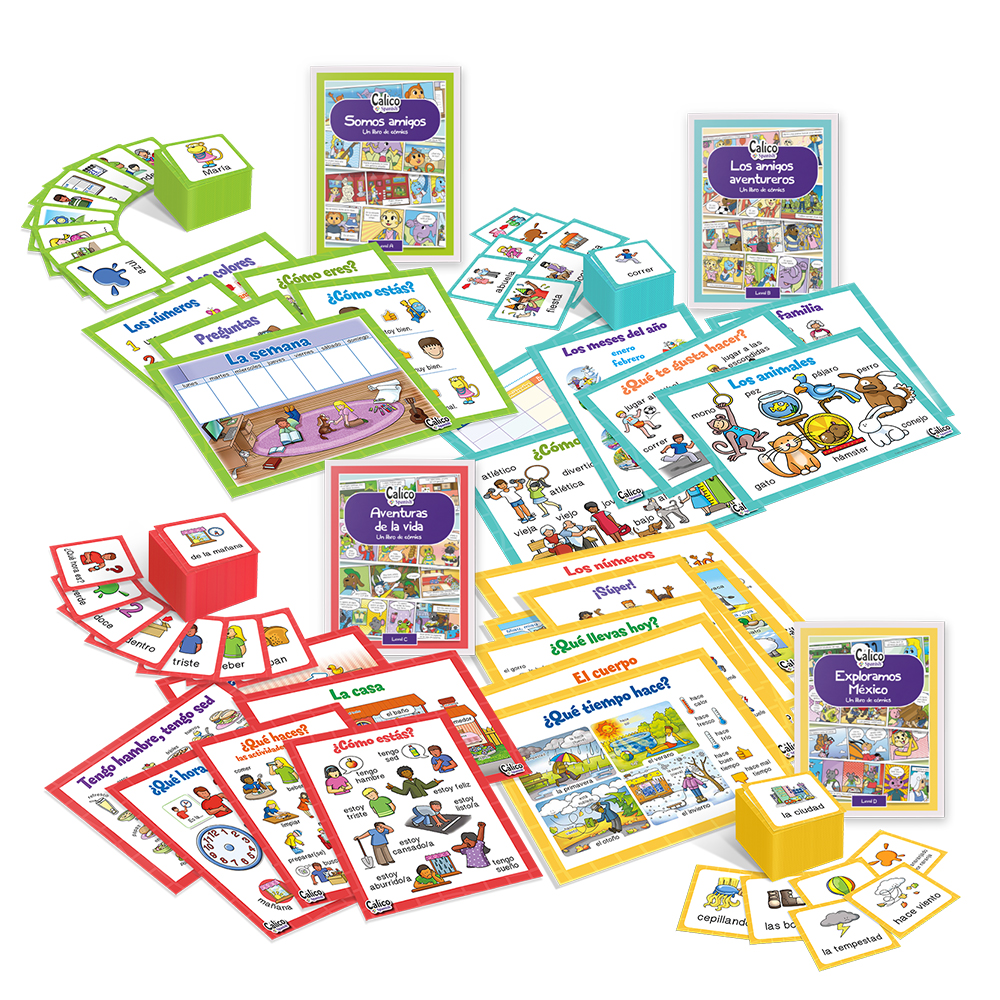 Classroom Visuals Bundle - Levels ABCD