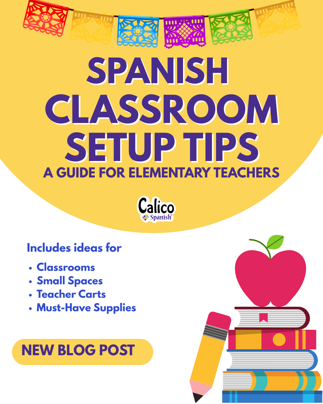 Spanish classroom setup tips